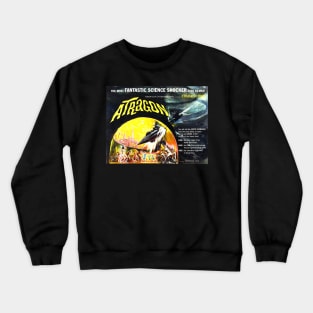 Classic Science Fiction Lobby Card - Atragon Crewneck Sweatshirt